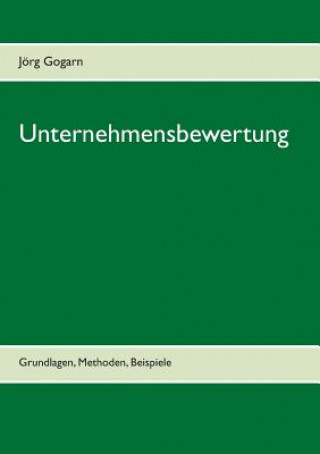 Βιβλίο Unternehmensbewertung Jorg Gogarn