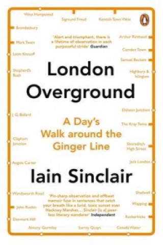 Könyv London Overground Iain Sinclair