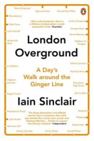 Kniha London Overground Iain Sinclair