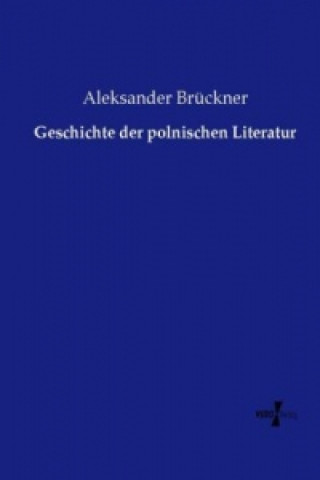 Book Geschichte der polnischen Literatur Aleksander Brückner