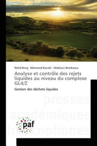 Książka Analyse Et Controle Des Rejets Liquides Au Niveau Du Complexe Gl4/Z Sans Auteur