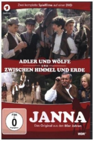Videoclip Janna - Adler und Wölfe / Zwischen Himmel und Erde, 2 DVDs Janna-Die TV Serie