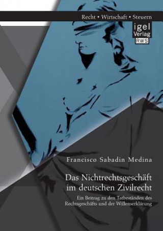 Knjiga Nichtrechtsgeschaft im deutschen Zivilrecht Francisco Sabadin Medina