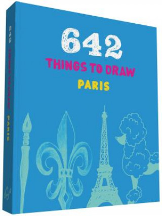 Naptár/Határidőnapló 642 Things to Draw: Paris (pocket-size) 