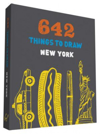 Книга 642 Things to Draw: New York (pocket-size) Chronicle Books