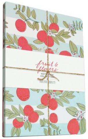 Knjiga Fruit & Flowers Notebook Collection Emily Johnson