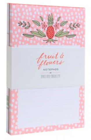 Book Fruit & Flowers Notepads 