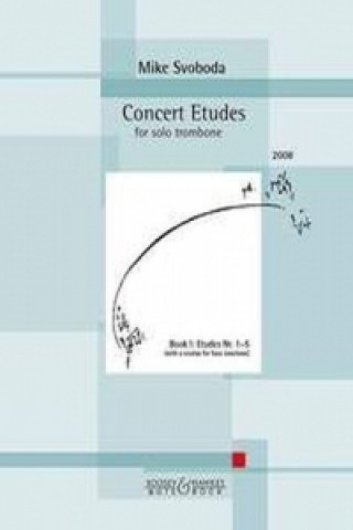 Tiskovina Concert Etudes, Solo-Posaune. Book.1 Mike Svoboda