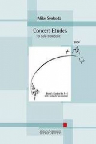 Printed items Concert Etudes, Solo-Posaune. Book.1 Mike Svoboda