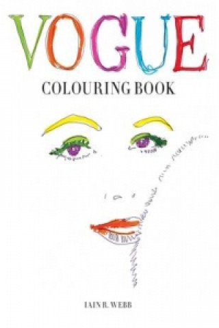 Book Vogue Colouring Book Iain R Webb