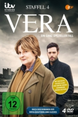 Filmek Vera. Staffel.4, 4 DVDs Brenda Blethyn