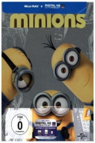 Видео Minions, 1 Blu-ray + Digital UV (Limited Edition, Steelbook) Sandra Bullock