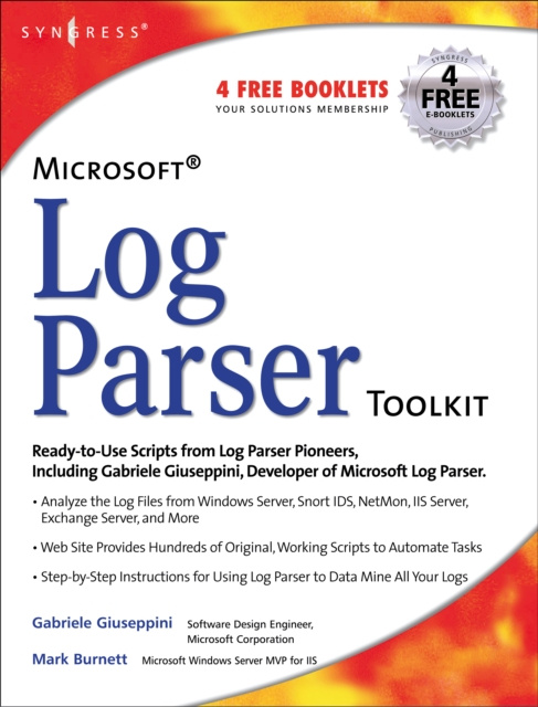 E-book Microsoft Log Parser Toolkit Gabriele Giuseppini