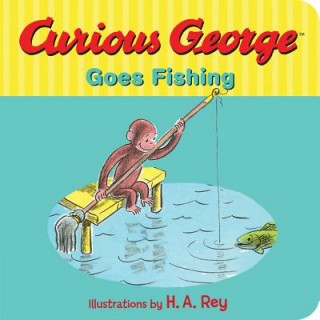 Kniha Curious George Goes Fishing H A Rey