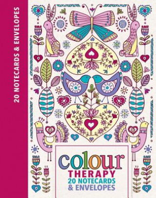 Kniha Colour Therapy Notecards Lizzie Preston