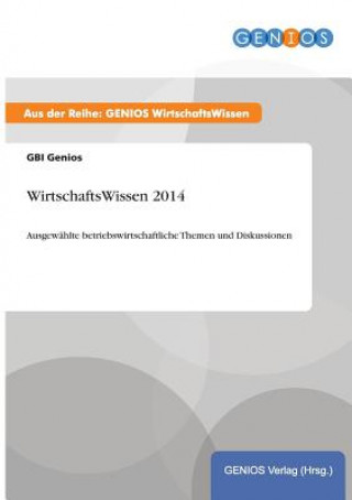 Kniha WirtschaftsWissen 2014 Gbi Genios