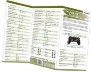 Knjiga FIFA 16 - Steuerung Playstation 3 & 4, 1 Falttafel Christian Bildner