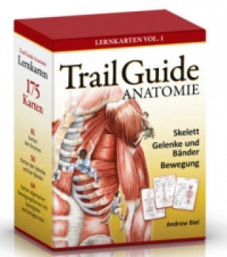Hra/Hračka Trail Guide Anatomie, 175 Lernkarten. Vol.1 Andrew Biel