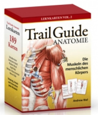 Hra/Hračka Trail Guide Anatomie, 189 Lernkarten. Vol.2 Andrew Biel