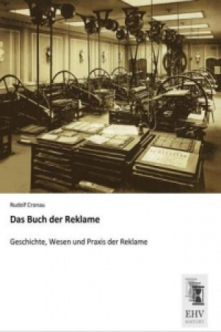 Kniha Das Buch der Reklame Rudolf Cronau