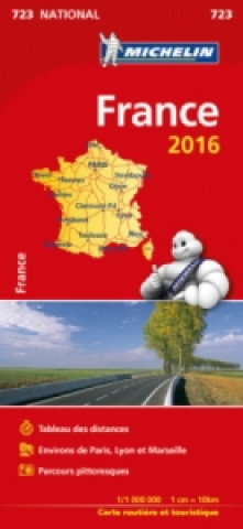 Buch France - Reversible  National Map 723 