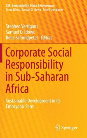Könyv Corporate Social Responsibility in Sub-Saharan Africa Stephen Vertigans