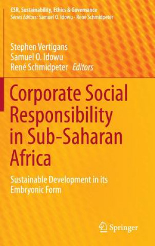 Książka Corporate Social Responsibility in Sub-Saharan Africa Stephen Vertigans