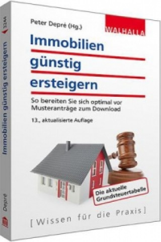 Kniha Immobilien günstig ersteigern Peter Depré