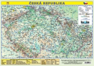 Nyomtatványok Česká republika Mapa A3 lamino Petr Kupka