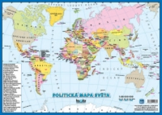 Materiale tipărite Politická mapa světa A3 Petr Kupka