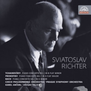 Audio Tchaikovsky, Prokofiev, Bach: Koncerty pro klavír a orchestr - CD Svjatoslav Richter