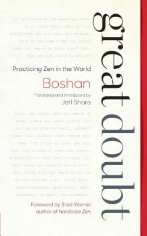 Kniha Great Doubt Boshan