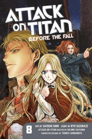 Carte Attack On Titan: Before The Fall 8 Hajime Isayama