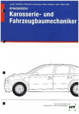 Kniha Arbeitsblätter Karosserie- und Fahrzeugbaumechaniker Patricia Harbrecht