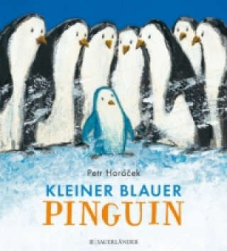 Kniha Kleiner blauer Pinguin Petr Horacek