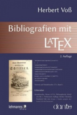 Könyv Bibliografien mit LaTeX Herbert Voß