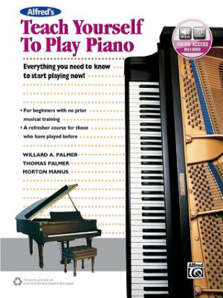 Carte ALFREDS TEACH YOURSELF TO PLAY PIANO VARIOUS