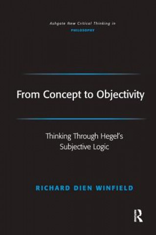 Kniha From Concept to Objectivity Richard Dien Winfield