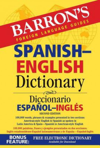 Könyv Barron's Spanish-English Dictionary Ursula Martini