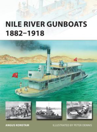 Carte Nile River Gunboats 1882-1918 Angus Konstam