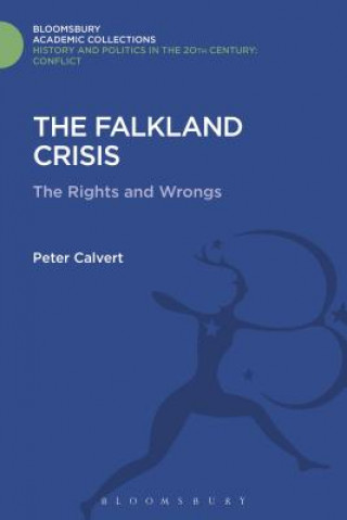 Książka Falklands Crisis Calvert