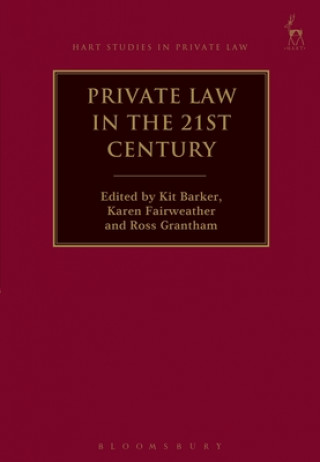 Kniha Private Law in the 21st Century BARKER KIT