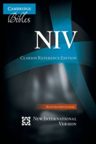 Könyv NIV Clarion Reference Bible, Black Edge-lined Goatskin Leather, NI486:XE 
