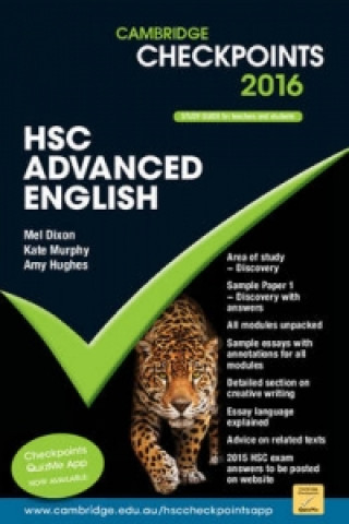 Carte Cambridge Checkpoints HSC Advanced English 2016 Mel Dixon