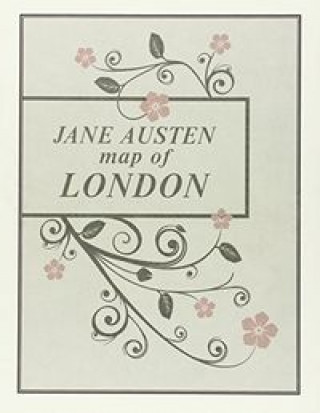 Tlačovina Jane Austen Map of London 