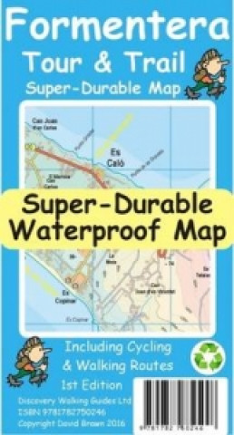 Έντυπα Formentera Tour and Trail Super Durable Map 