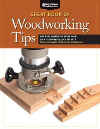 Kniha Great Book of Woodworking Tips Randy Johnson