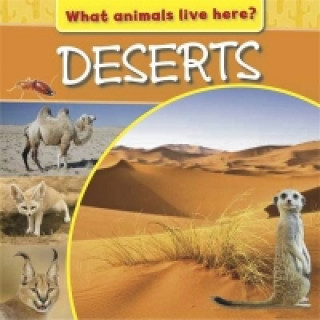 Kniha What Animals Live Here?: Deserts M J Knight