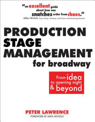 Kniha Production Stage Management for Broadway Peter Lawrence