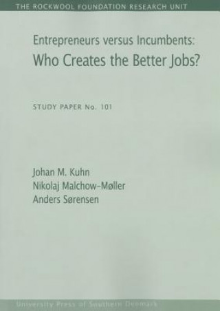 Könyv Entrepreneurs versus Incumbents Nikolaj Malchow-Moller